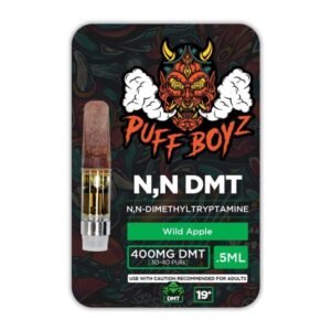 puff boyz nn dmt .5ml(400mg) cartridge – wild apple
