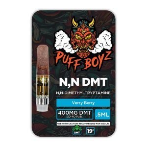 puff boyz nn dmt .5ml(400mg) cartridge – very berry